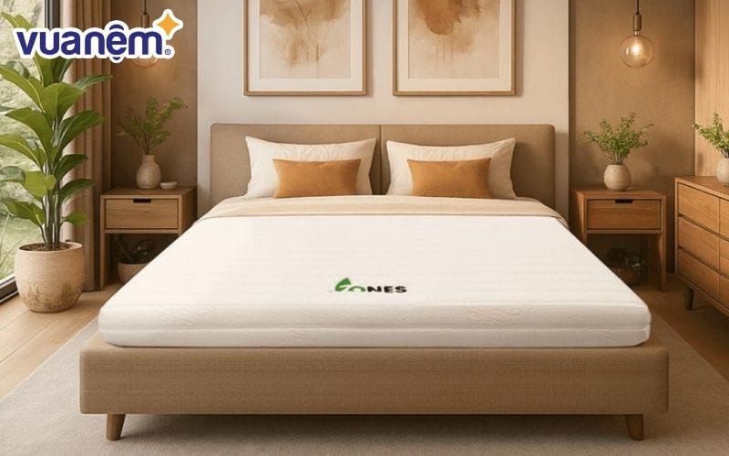 Nệm cao su Gummi 7zones đàn hồi cao từ lõi cao su tinh khiết