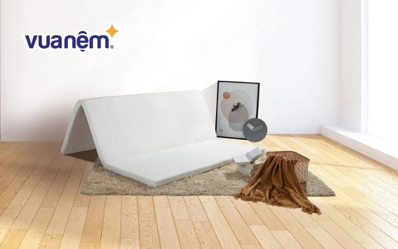 Nệm PE mousse gấp 3 Tuấn Anh