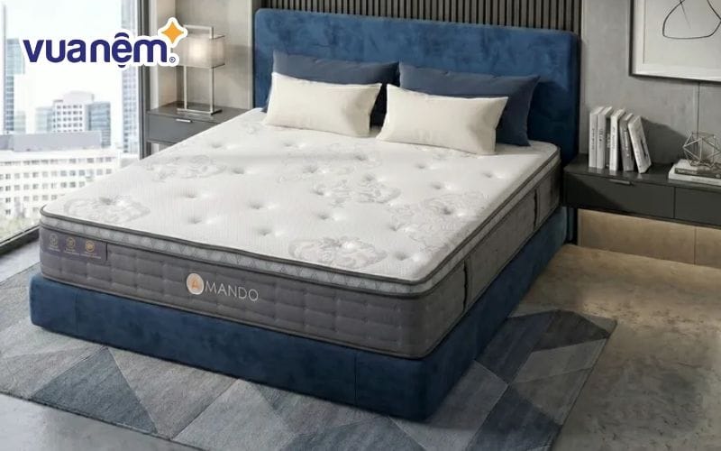 Nệm lò xo túi độc lập Amando Elite Plus