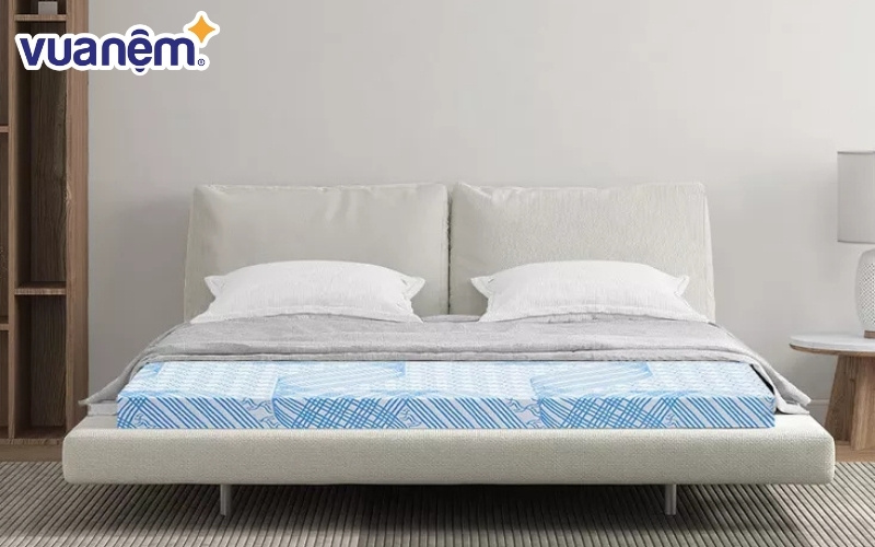 Nệm mini bông ép gấp 2, 3 dễ vận chuyển