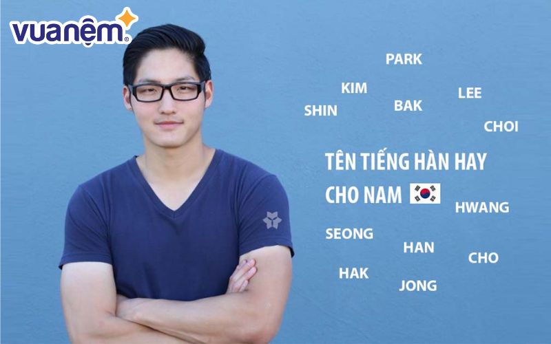 Tên tiếng Hàn cho nam hay và ý nghĩa