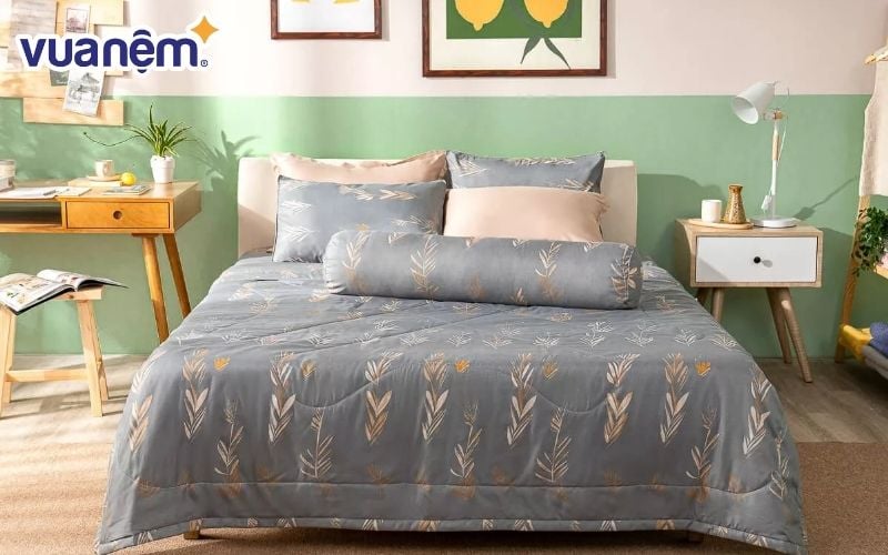 Bộ ga giường vintage microfiber Amando Ellie 