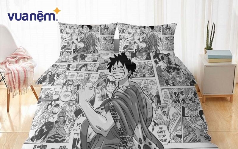 Bộ ga One Piece truyện tranh hai màu đen trắng