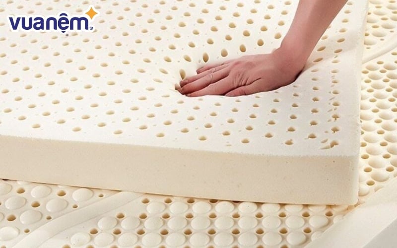 Nệm cao su thiên nhiên có khả năng đàn hôi tốt
