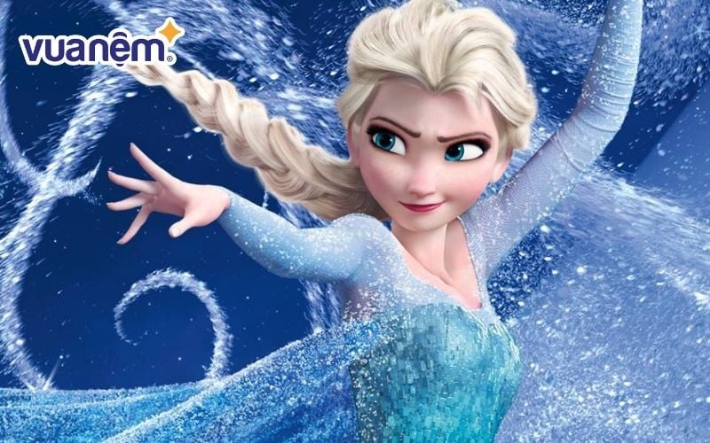 Nhân vật Elsa là hình mẫu lý tưởng của các bé gái