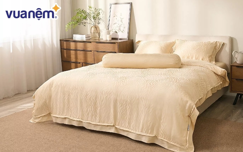Bộ chăn ga Lụa tencel cao cấp Amando Lagom 5 