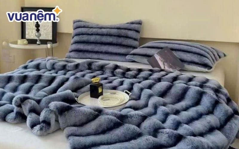 Chăn hồ ly lông tuyết mềm mại nhập khẩu