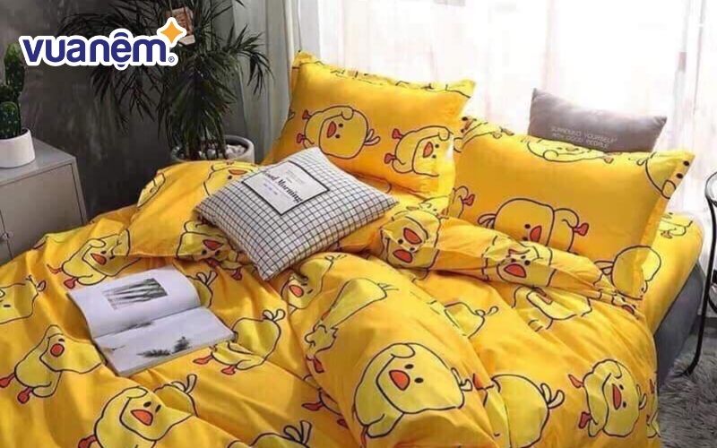 Chăn hơi siêu nhẹ vịt vàng