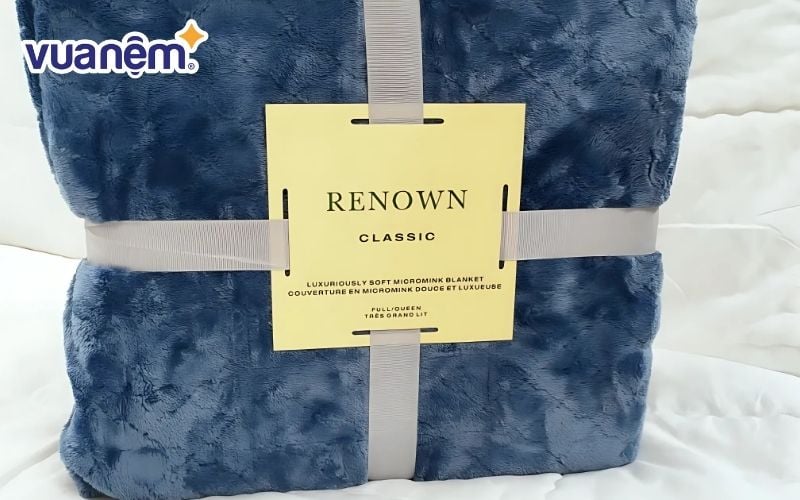 Chăn lông tuyết nhung Renown nặng gần 2kg