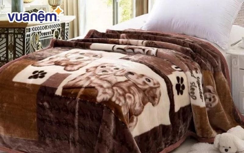 Chăn nhung tuyết 3kg 1m6x2m loại dày