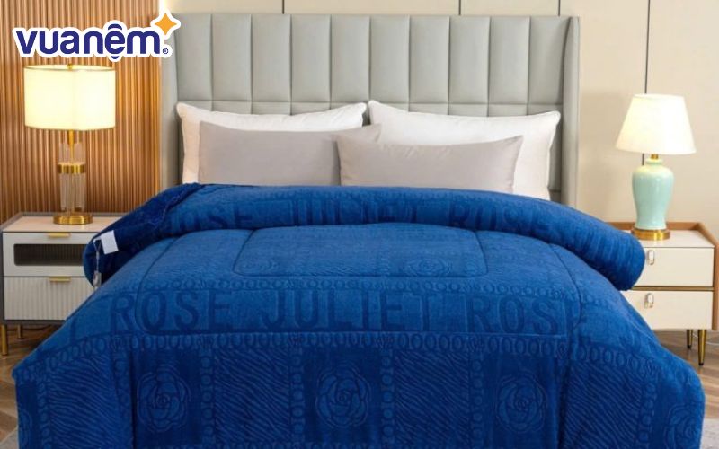 Mẫu chăn nhung tuyết 4kg COCO