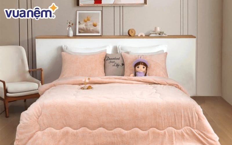 Chăn nhung tuyết lông thỏ Amando Warm