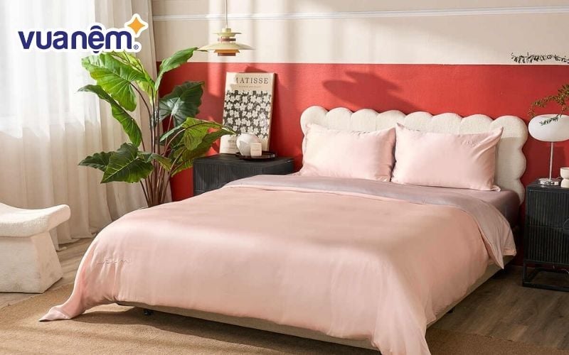 Combo chăn ga gối đệm tencel cao cấp Goodnight Luxsilk