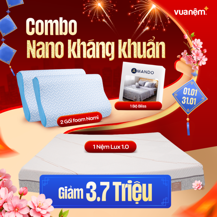 Combo nano kháng khuẩn - Giảm 3.7 triệu đồng