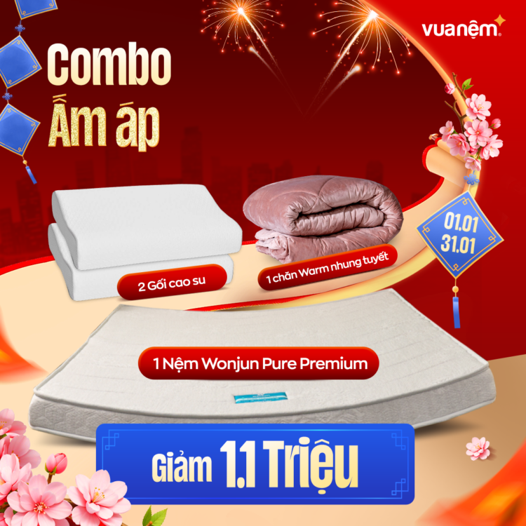 Combo ấm áp, tiết kiệm 1.1 triệu đồng