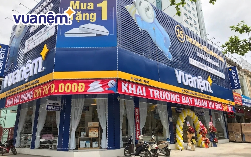 Cửa hàng Vua Nệm tại Nghệ An