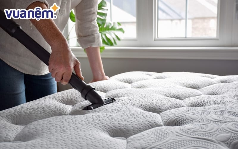 Trước tiên hãy hút bụi hết bụi bẩn
