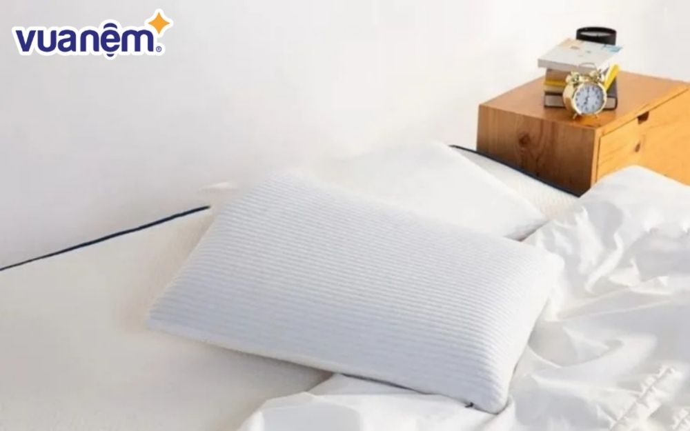 Dùng gối chèn vào vùng bị lún