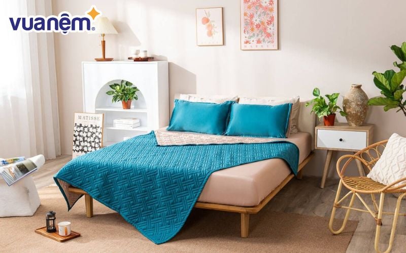 Mẫu ga giường micro satin Goodnight Mori