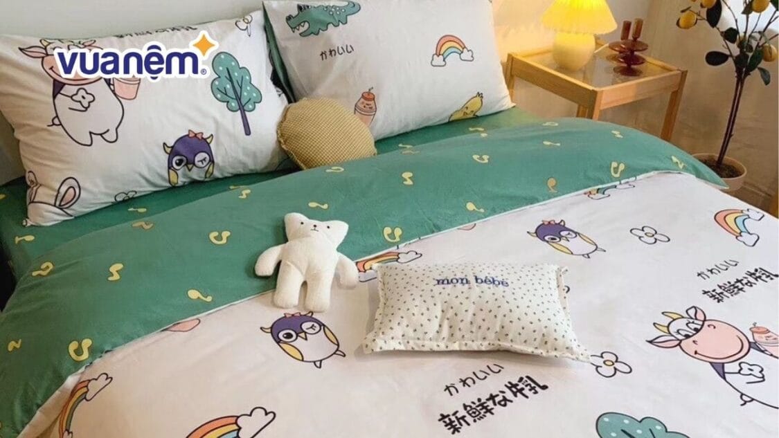 ga giường cho bé