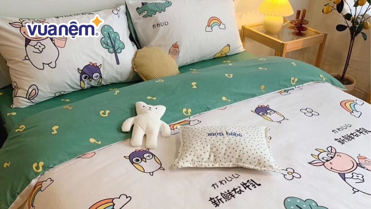 ga giường cho bé
