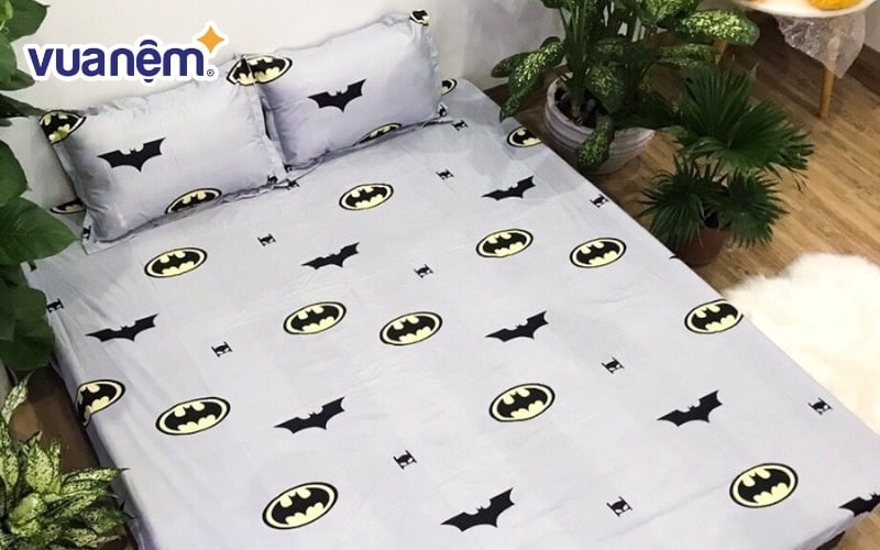 Mẫu ga giường batman cotton “quốc dân”