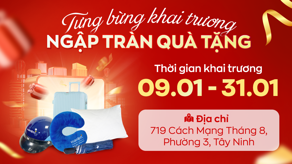 Tưng bừng khai trương cửa hàng Vua Nệm Tây Ninh - Giá sốc quà hời