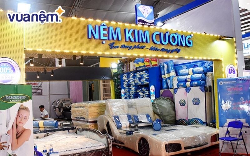 Kim Cương - Địa điểm bán nệm cao su non chất lượng