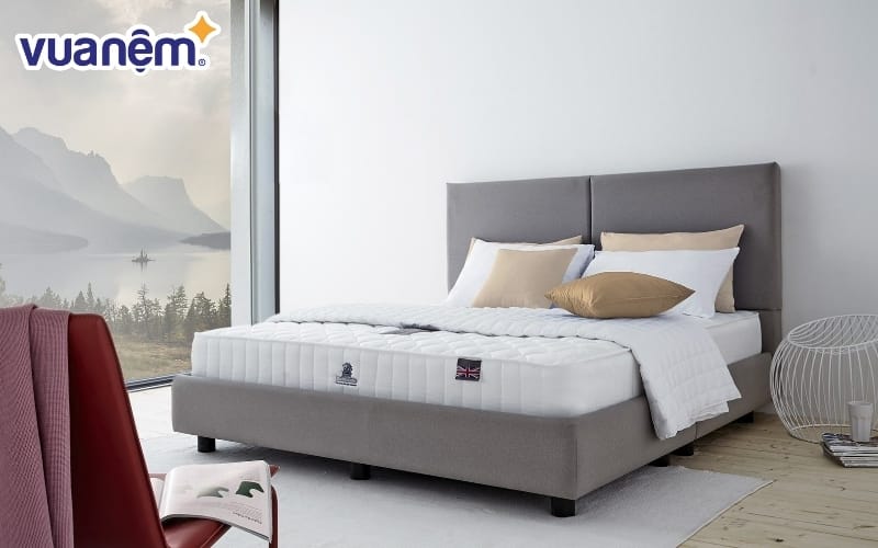 Nệm Lò xo Dunlopillo là thương hiệu rất được ưa chuộng
