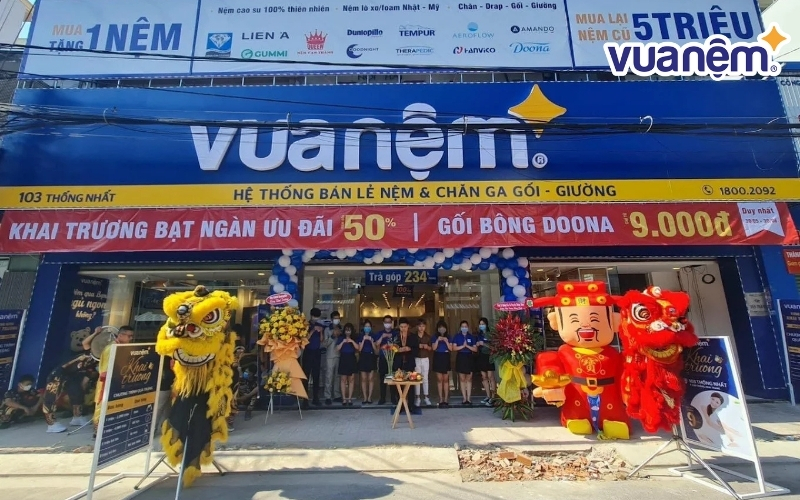 Vua Nệm - Nhà bán lẻ nệm bông ép hàng đầu tại Nha Trang