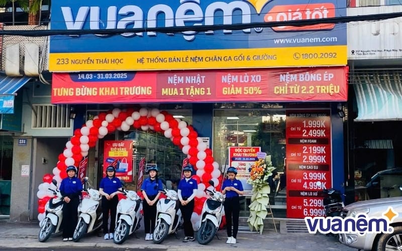 Vua Nệm tại Quy Nhơn là địa chỉ mua nệm bông ép uy tín