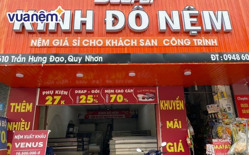 Kinh Đô Nệm - Phân phối nệm bông ép uy tín Quy Nhơn