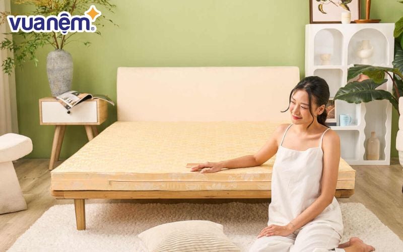 Nệm bông ép phù hợp với những ai có thói quen nằm nệm cứng