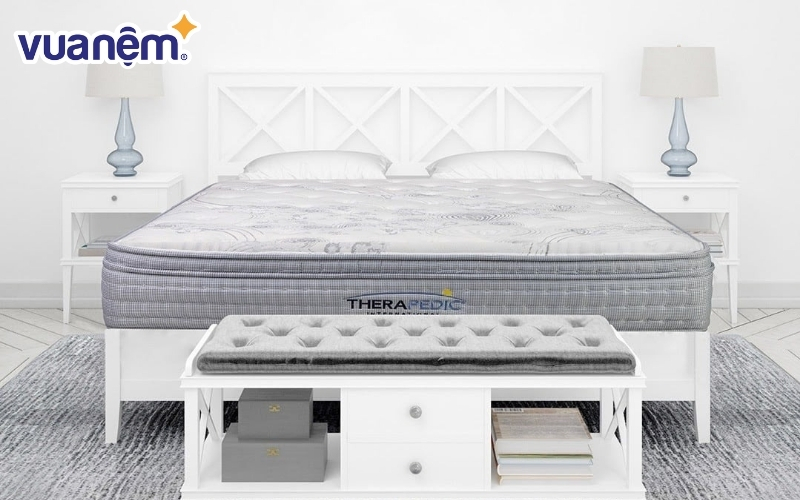 Nệm lò xo cao cấp Therapedic Elite Euro Top