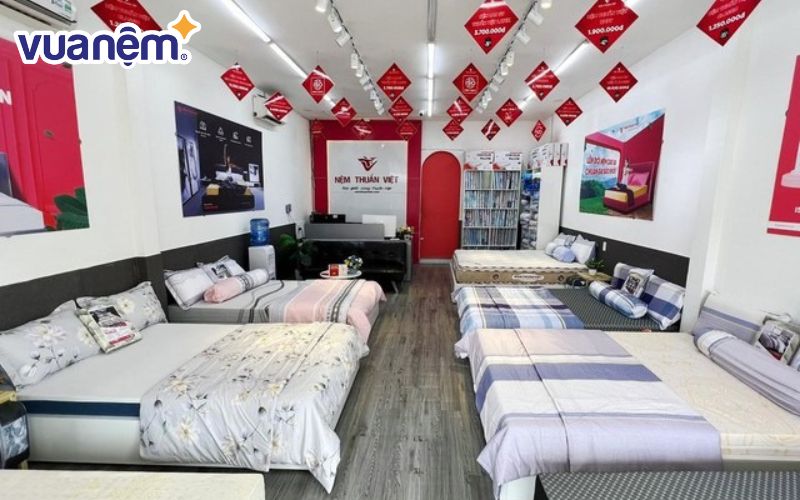 Cửa hàng Nệm Thuần Việt chuyên cung cấp nệm cao su non