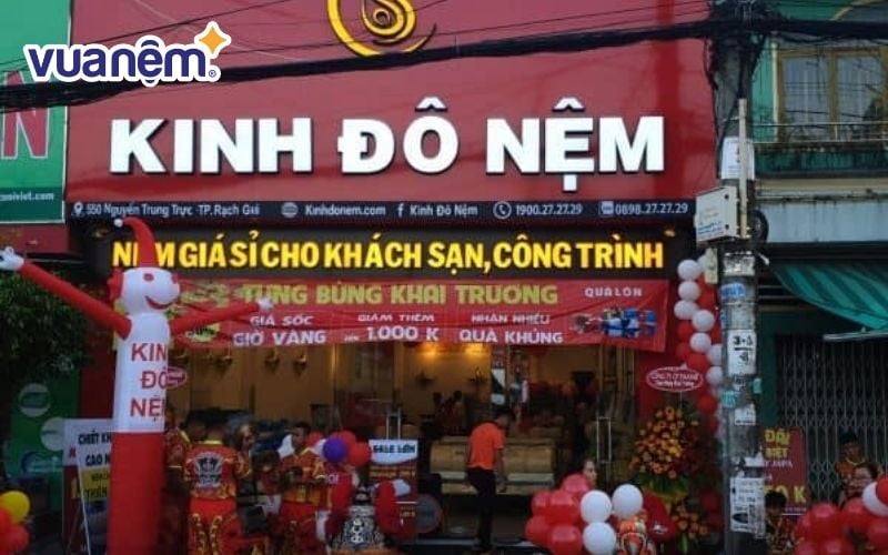 Kinh Đô Nệm - Mua nệm cao su non uy tín tại Rạch Giá