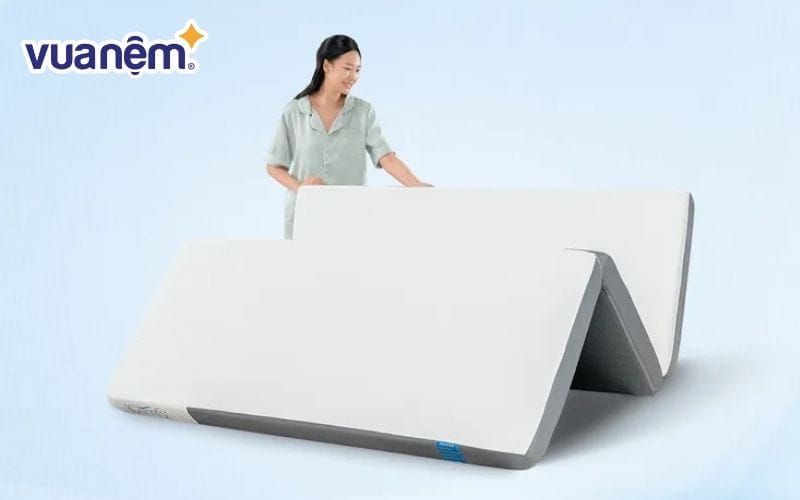 Nệm foam gấp 3 được lựa chọn vì sự tiện lợi của nó