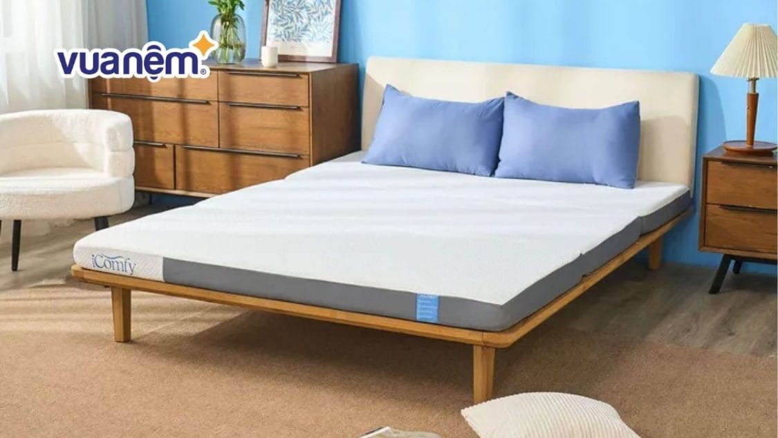 nệm foam gấp 3