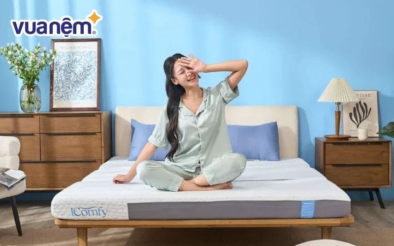 Nệm foam iComfy Fold 4.0 gấp 3