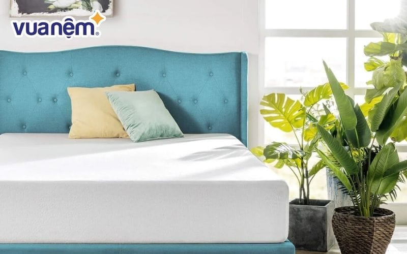 Nệm foam trà xanh giữ được độ thơm mát lâu dài theo thời gian