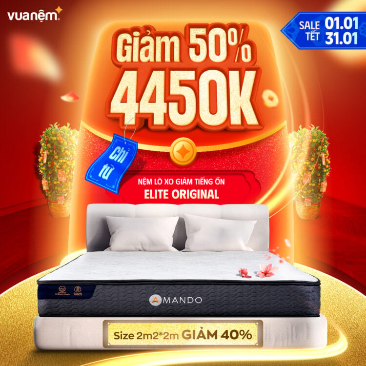 Nệm lò xo Amando Elite Original