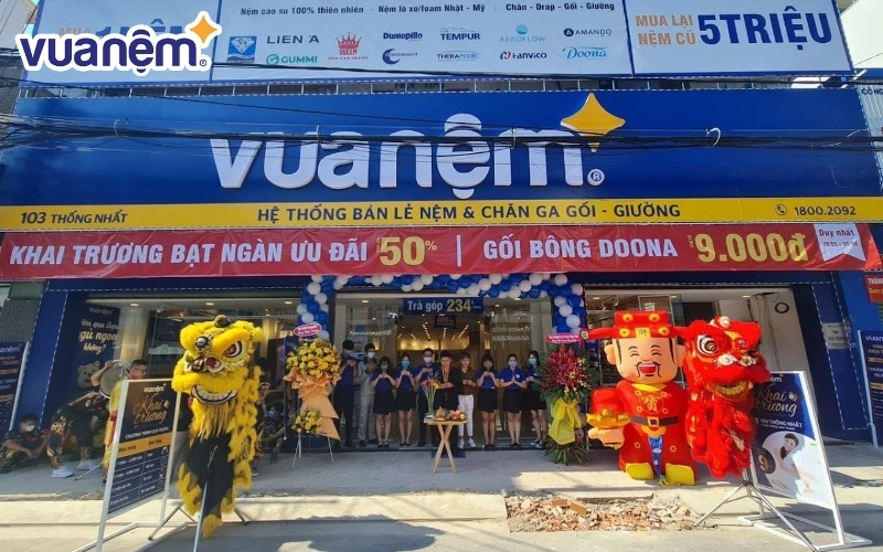 Sắm đệm lò xo giá tốt, chính hãng tại Vua Nệm