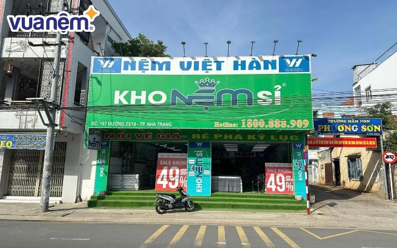 Nệm Việt Hàn tại Nha Trang là địa chỉ chuyên cung cấp nệm lò xo giá rẻ