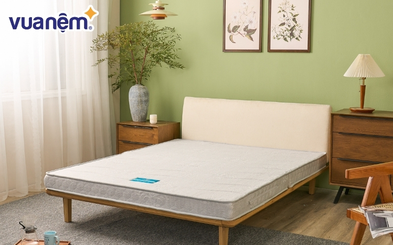 Nệm bông ép được làm từ những sợi bông xơ