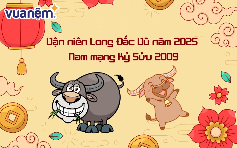 Vận niên Long Đắc Vũ, tức Rồng gặp mây là biểu tượng của sự thành công, danh tiếng và vận khí lớn mạnh. 