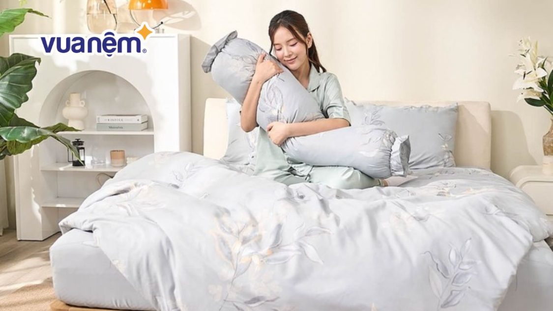 vệ sinh chăn ga gối đệm