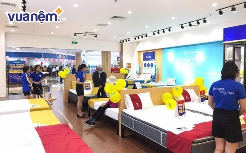 Mua chăn ga gối đệm chất lượng tại các cửa hàng Vua Nệm toàn quốc