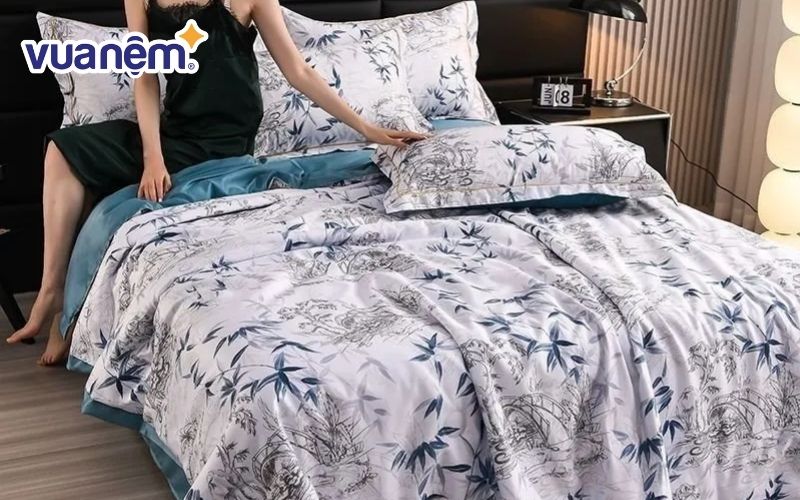 Vỏ chăn lụa đảm bảo an toàn và không gây dị ứng cho người dùng