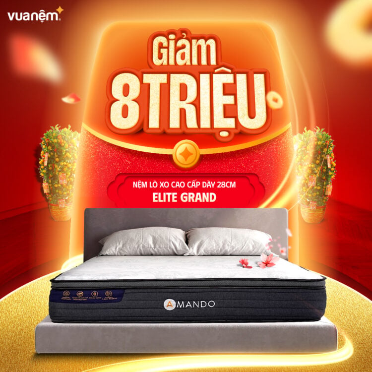 Nệm lò xo Amando Elite Grand