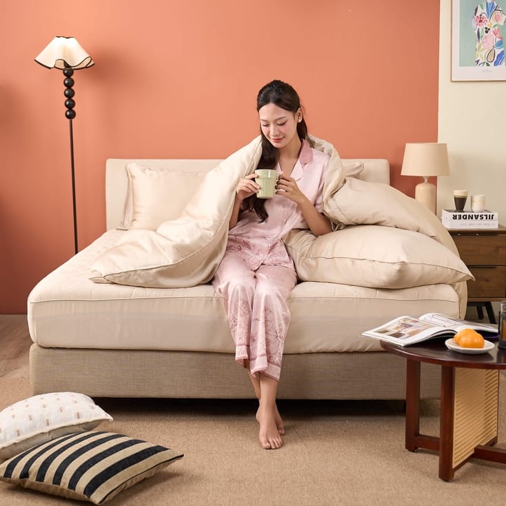 Bộ Ga chun chần Amando Wellness Tencel Luxe